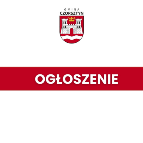 Ogłoszenie o spotkaniu dla podatników tzw. dużej spółki leśnej w Mizernej
