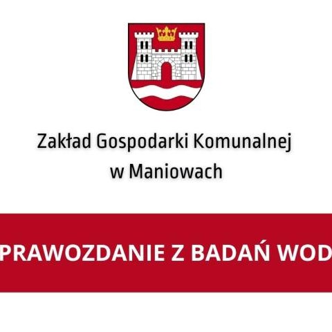 Sprawozdanie z badań wody - Kluszkowce